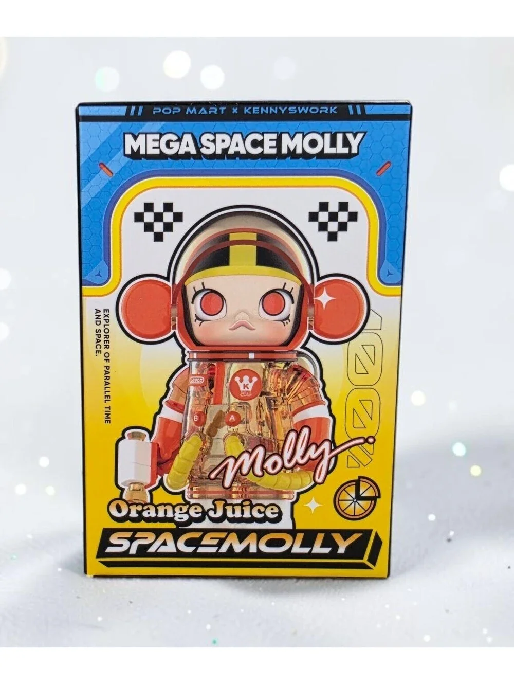 POP MART Mega Space Molly 100% Series 4 Christmas2024 Green Special 1/36